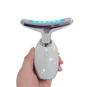 Neck & Face Lifting LED Therapy Device - Anti-Aging Wrinkle Remover & Double Chin Reducer Massager