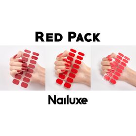 Pure Color 16 Nail Stickers (Option: set1-1PC)