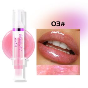 Lip Plumping Booster, Spicy Lip Plumping Oil, Ultra Hydrating Glossy Lip Plumper, Natural Fuller Lip Gloss For Girls Women (Option: Style3)