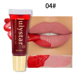 Matte Peel-Off Lip Stain, Long-Lasting Lip Tattoo Tint, Transfer-Proof & Waterproof Lip Gloss For Women (Option: 04)