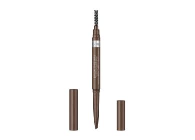 RIMMEL LONDON Brow This Way Fix & Sculpt Eyebrow Definer (Color: Medium Brown)